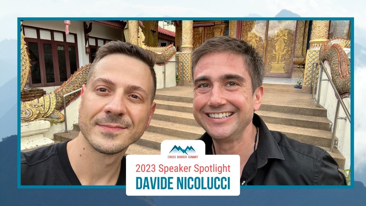 Featured image for “Cross Border Summit 2023 Speaker Spotlight – Davide Nicolucci”